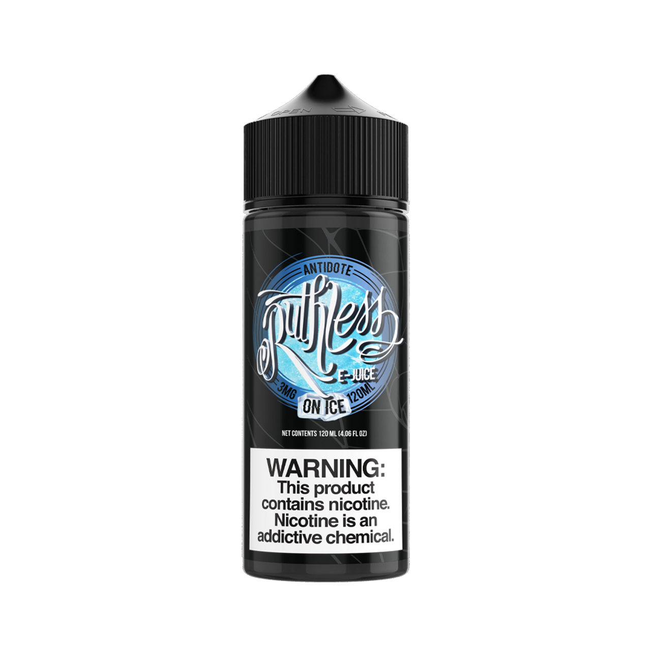 Ruthless Series E-Liquid 120mL (Freebase) Antidote on Ice