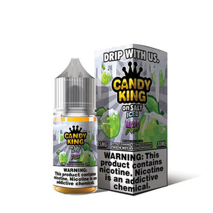 Candy King on Salt Series E-Liquid 30mL (Salt Nic) Hard Apple Iced with Packaging