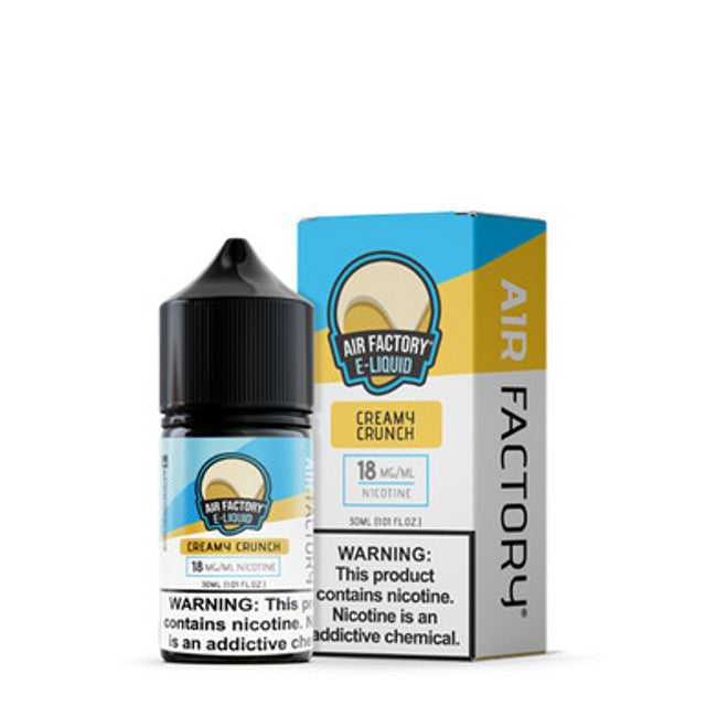 Air Factory Salt Series E-Liquid 30mL (Salt Nic) Creamy Crunch with packaging