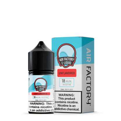 Air Factory Salt Series E-Liquid 30mL (Salt Nic) Unflavored with packaging