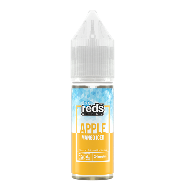 7Daze Reds Salt Series E-Liquid 15mL (Salt Nic) Mango iced