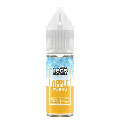 7Daze Reds Salt Series E-Liquid 15mL (Salt Nic) Mango iced