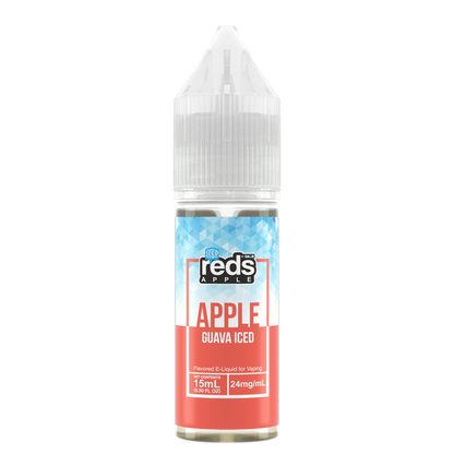 7Daze Reds Salt Series E-Liquid 15mL (Salt Nic) Guava iced