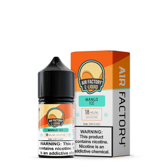 Air Factory Salt Series E-Liquid 30mL (Salt Nic) Mango Ice with packaging