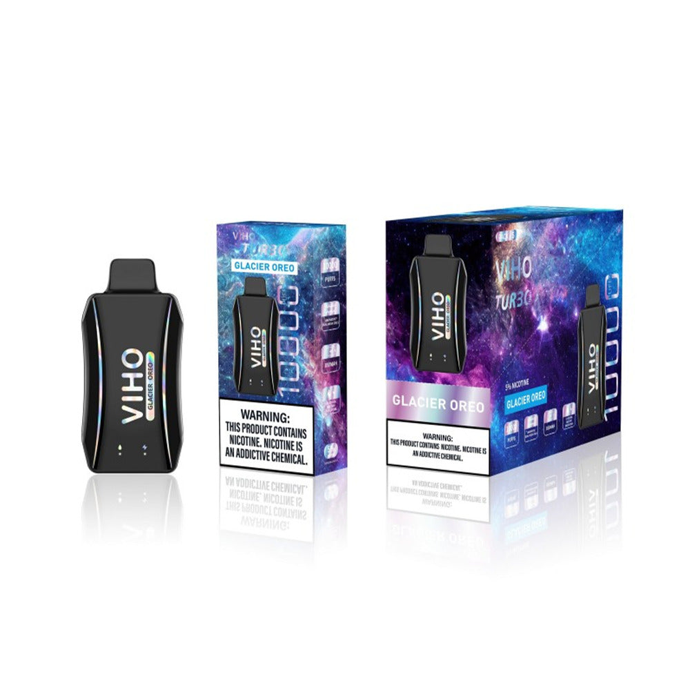 Viho Turbo Disposable 10000 Puffs (17mL) | 50mg | MOQ 5 Glacier Oreo with packaging