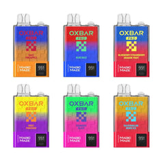 Oxbar Magic Maze Pro Disposable 10000 puffs 18mL 50mg | MOQ 10pc | Group Photo