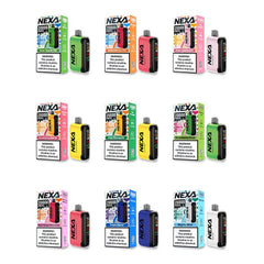 NEXA N20000 Disposable 20000 Puffs 20mL 50mg | MOQ 5 | Group Photo with Packaging