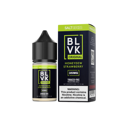 BLVK TFN Series Salt E-Liquid 30mL (Salt Nic) Salt Series - Honeydew Strawberry