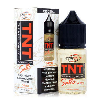 Innevape TNT Salt Series E-Liquid 30mL (Salt Nic) | TNT The Next Tobacco with packaging