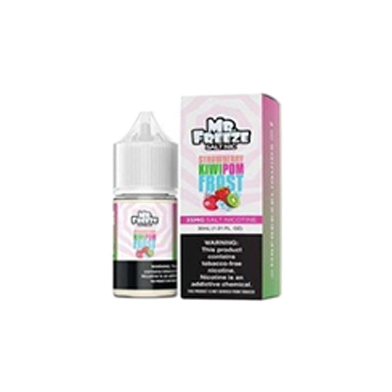 Mr. Freeze TFN Salt Series E-Liquid 30mL (Salt Nic)  Strawberry Kiwi Pomegranate Frost  with Packaging