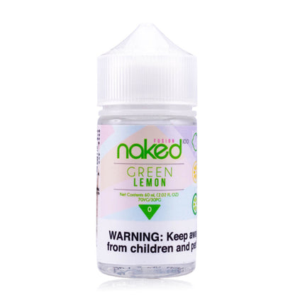 Naked 100 E-Liquid 60mL (Freebase) |  Fusion Lemon Green Lemon