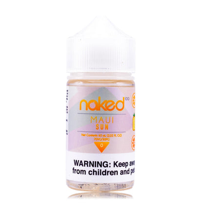 Naked 100 E-Liquid 60mL (Freebase) |  Maui Sun