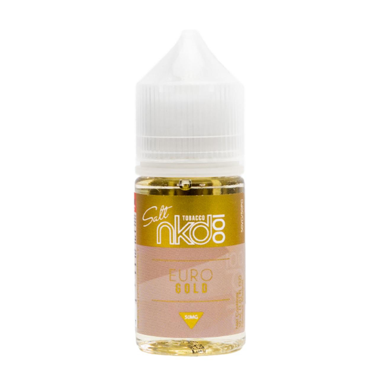 Naked 100 Salt Series E-Liquid 30mL (Salt Nic) Euro Gold