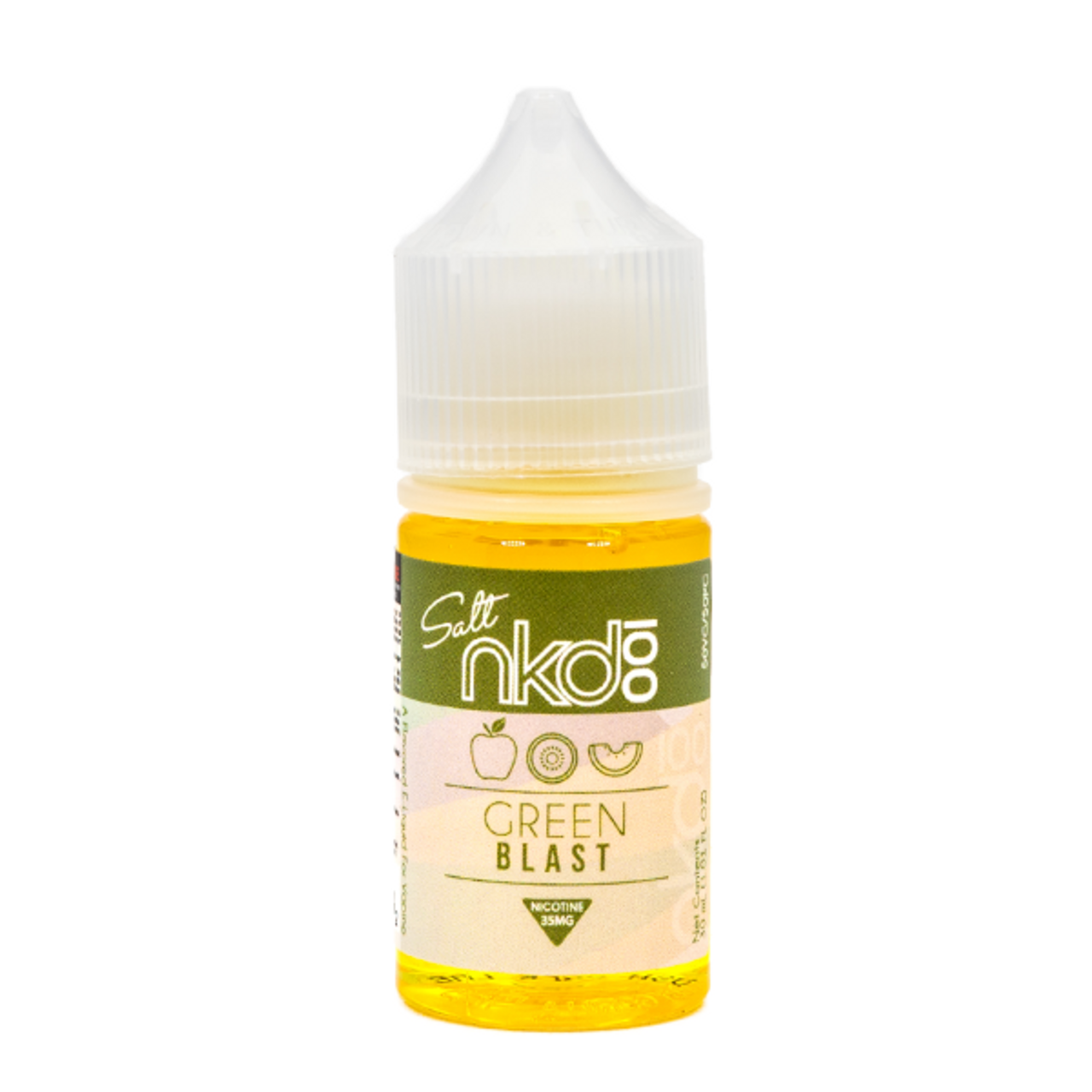 Naked 100 Salt Series E-Liquid 30mL (Salt Nic) Melon Kiwi Green Blast