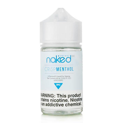 Naked 100 E-Liquid 60mL | PMTA Submitted (Freebase) |Crisp Menthol og