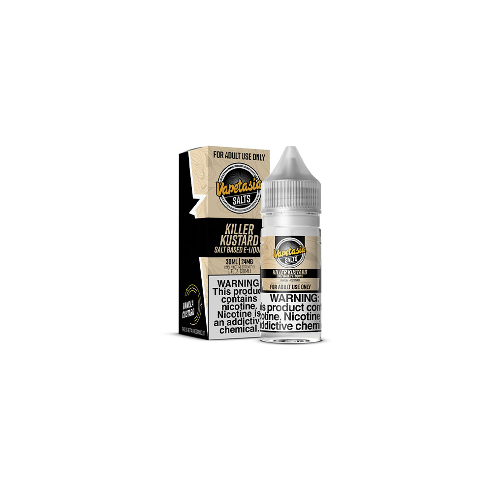 Vapetasia Salt Series E-Liquid 30mL (Salt Nic) Killer Kustard with Packaging