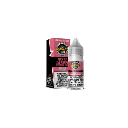 Vapetasia Salt Series E-Liquid 30mL (Salt Nic) Milk of the Poppy with Packaging