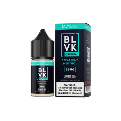 BLVK TFN Series Salt E-Liquid 30mL (Salt Nic) Salt Series - Spearmint Menthol