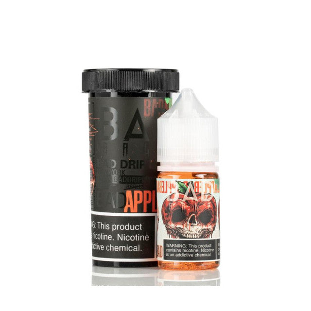 Bad Salts Series E-Liquid 30mL (Salt Nic) Bad Apple with packaging