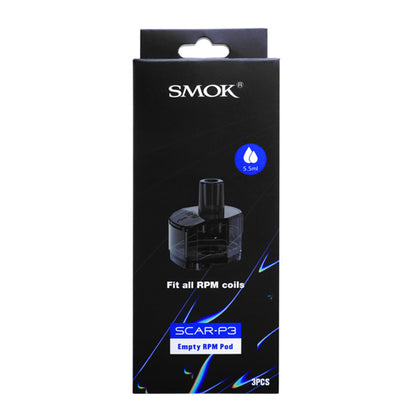 SMOK Scar P3 Pod (3-Pack) | RPM Pod with Packaging