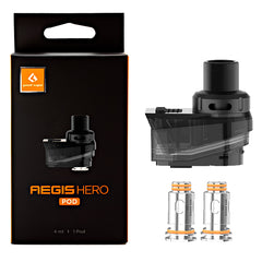 Geekvape Aegis Hero Replacement Set (1 Pod + 2 Coils) with Packaging