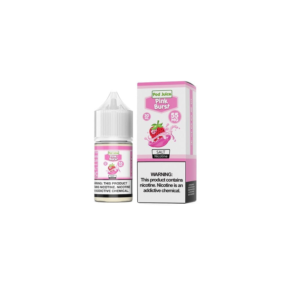 Pod Juice Salt TFN Series E-Liquid 30mL (Salt Nic) |  Pink Burst