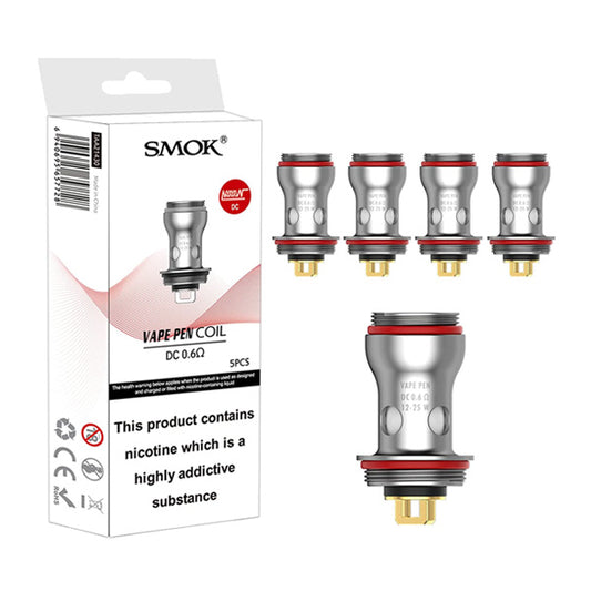 SMOK Vape Pen Coils (5-Pack) | DC 06ohm with Packaging