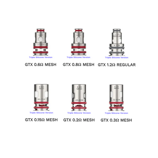 Vaporesso GTX Coil (5-Pack) | Group Photo