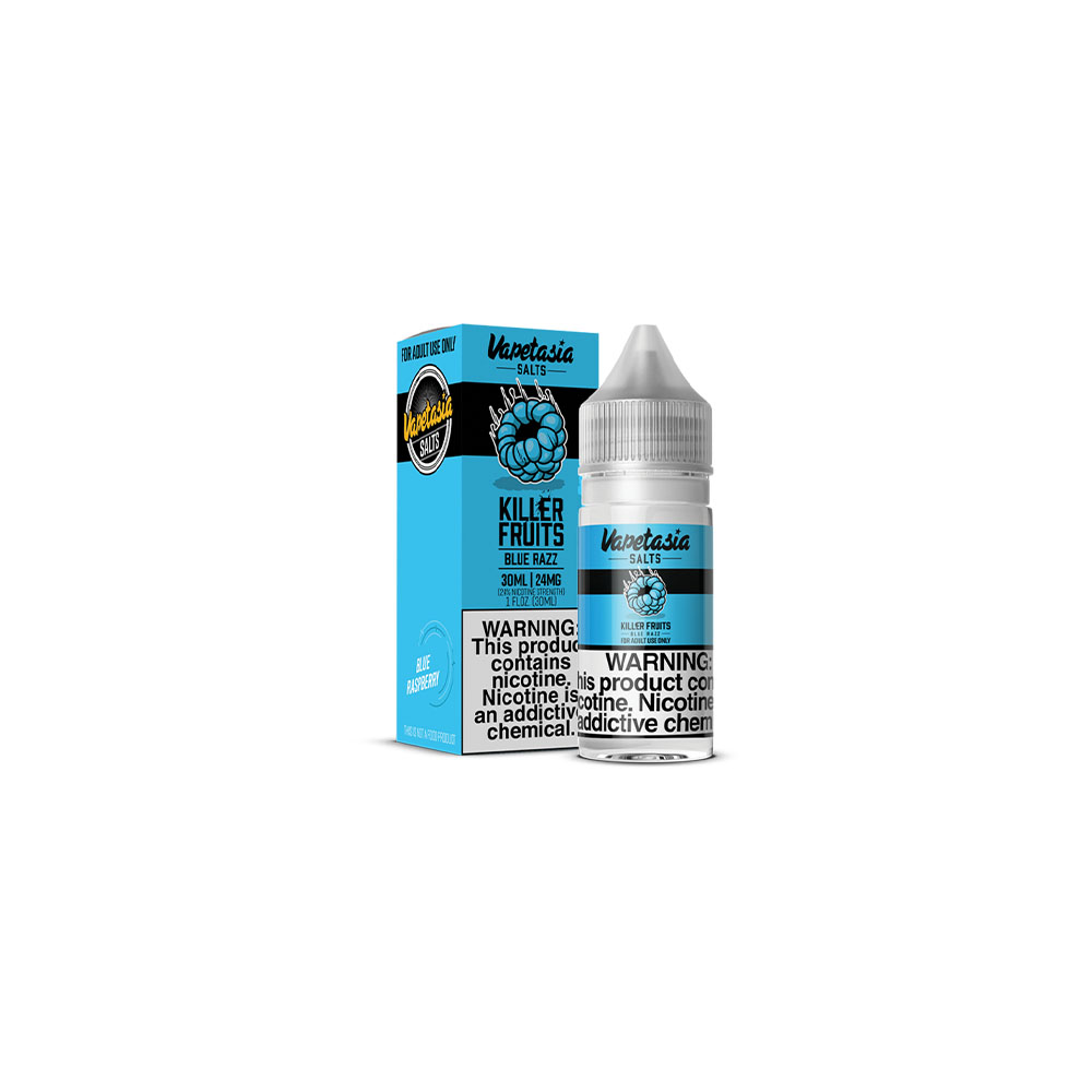 Vapetasia Salt Series E-Liquid 30mL (Salt Nic) Killer Furits Blue Razz 