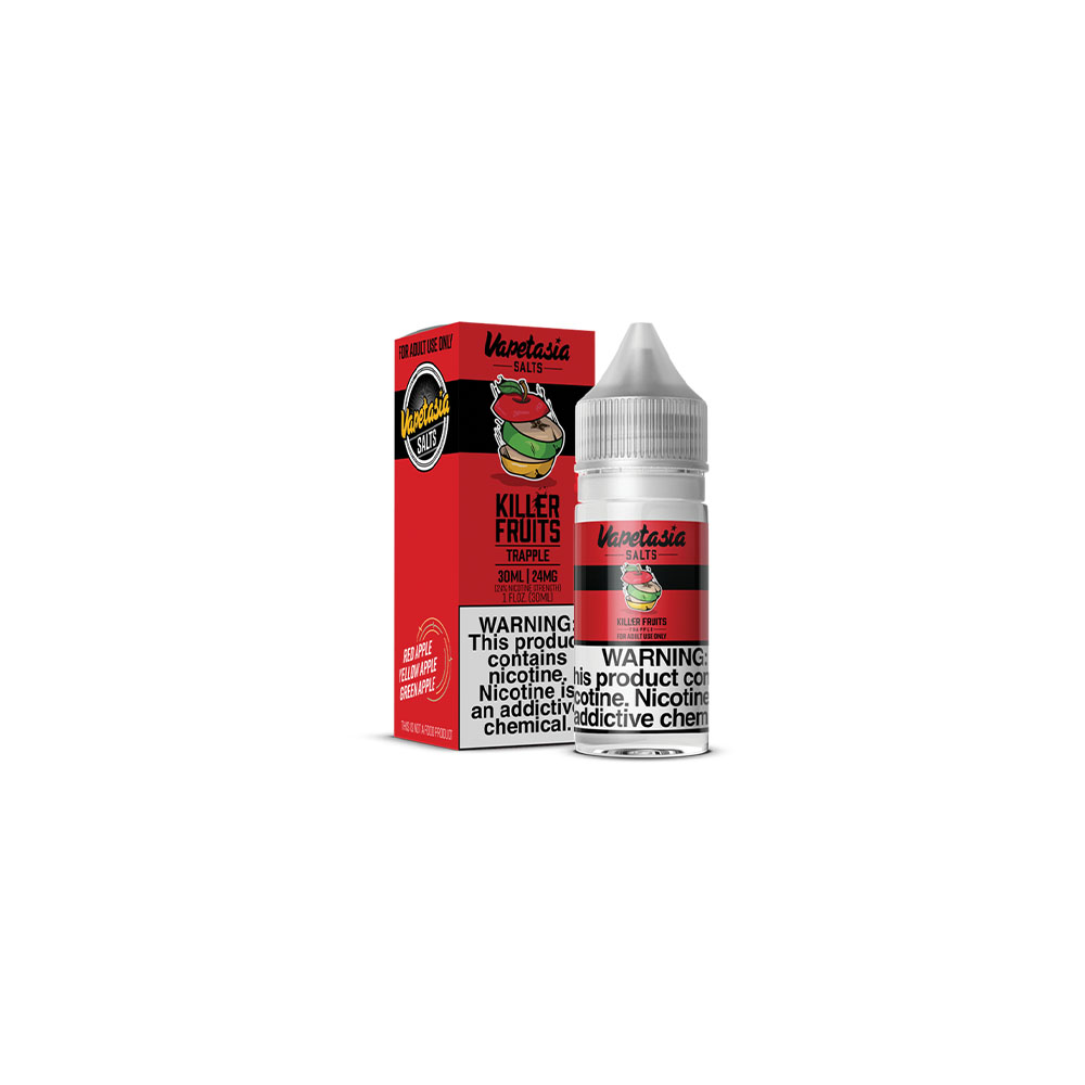 Vapetasia Salt Series E-Liquid 30mL (Salt Nic) Killer Fruits Trapple with Packaging