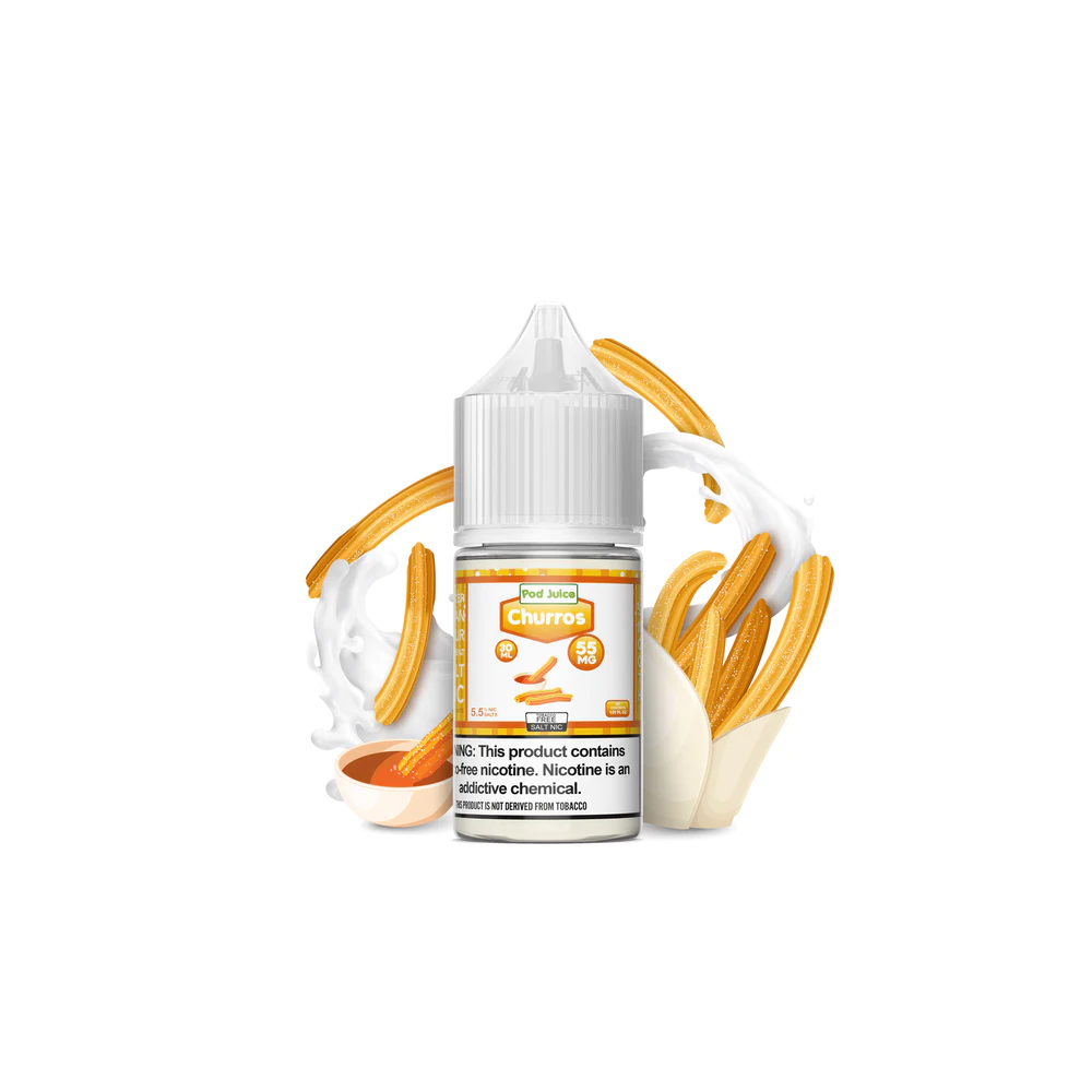 Pod Juice Salt TFN Series E-Liquid 30mL (Salt Nic) Churros