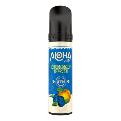 Aloha Sun Disposable 3000 Puffs 8mL 50mg | MOQ 10 Blueberry Peach