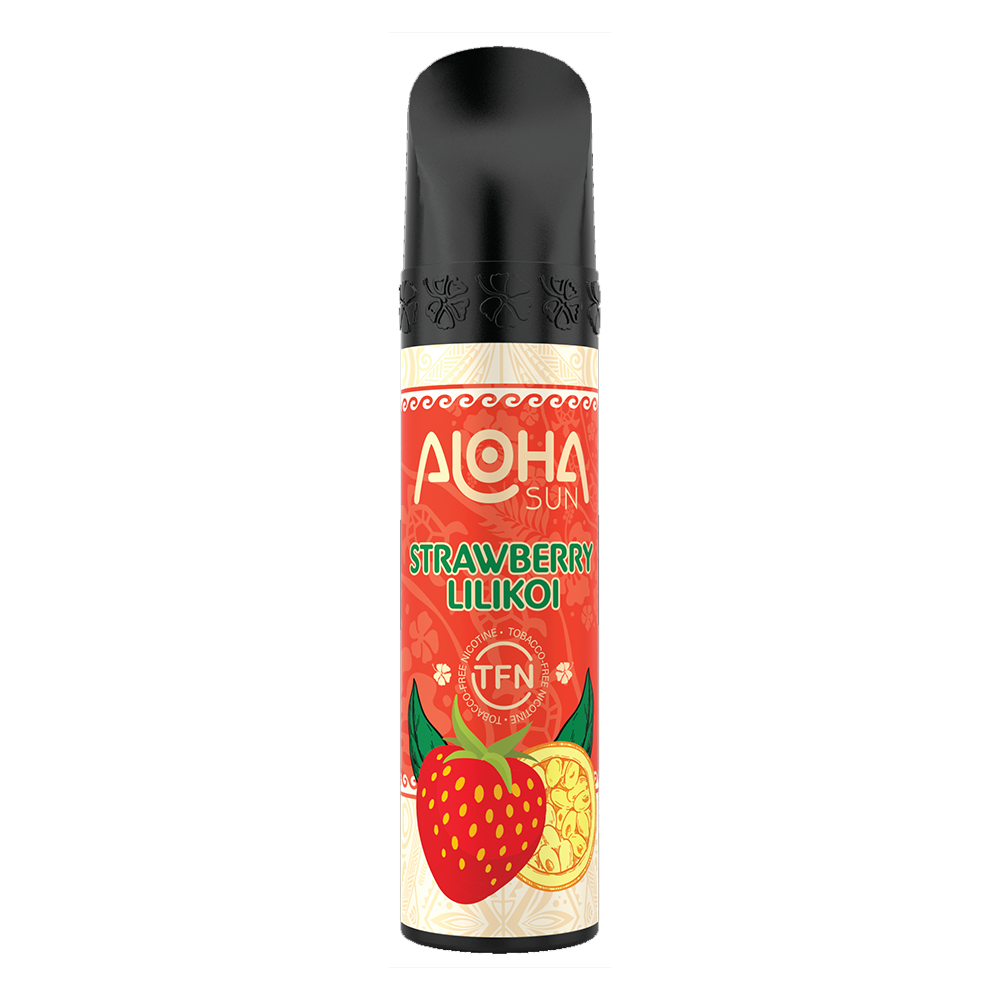 Aloha Sun Disposable 3000 Puffs 8mL 50mg | MOQ 10 Strawberry Lilikoi