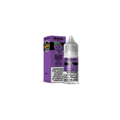 Vapetasia Salt Series E-Liquid 30mL (Salt Nic) Killer Fruits Grape with Packaging