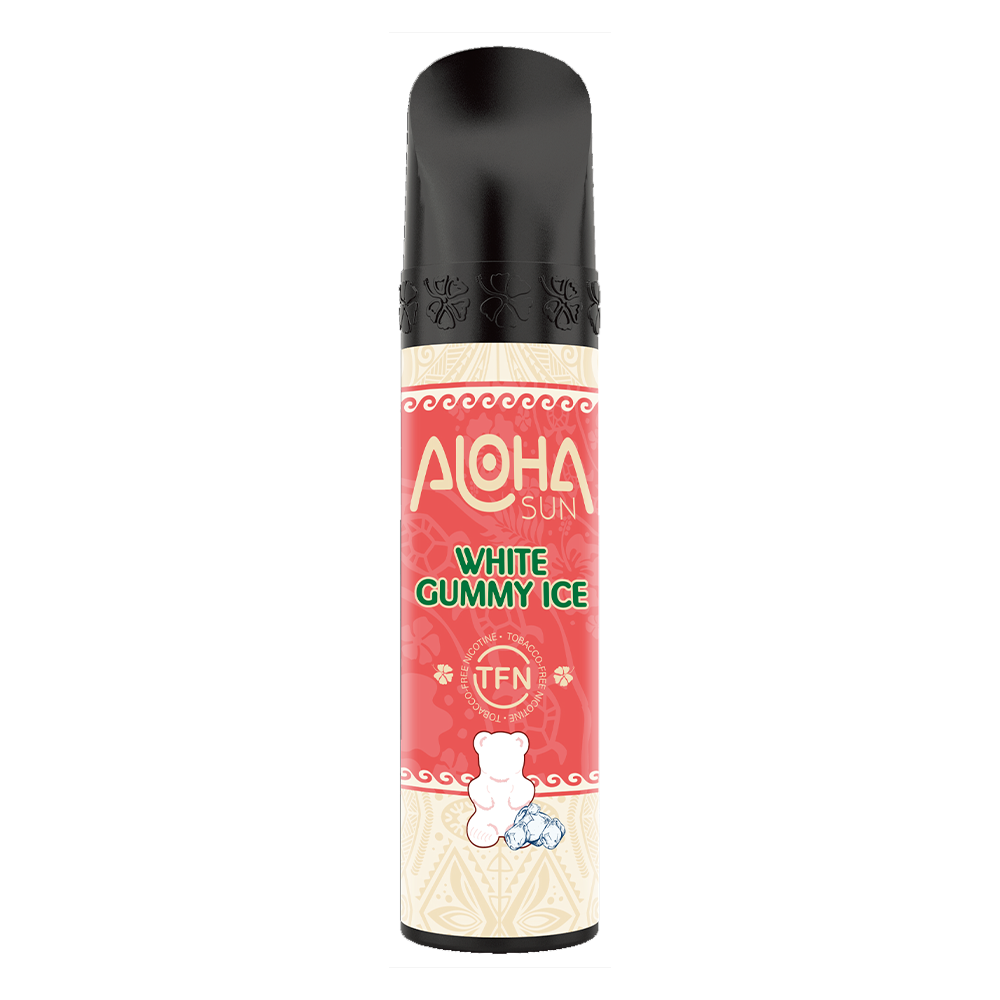 Aloha Sun Disposable 3000 Puffs 8mL 50mg | MOQ 10 White Gummy Ice