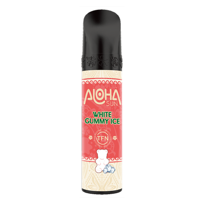 Aloha Sun Disposable 3000 Puffs 8mL 50mg | MOQ 10 White Gummy Ice