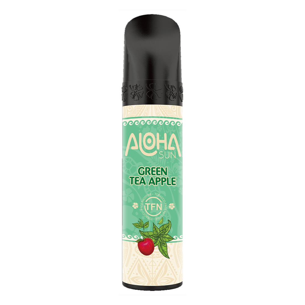 Aloha Sun Disposable 3000 Puffs 8mL 50mg | MOQ 10 Green Tea Apple