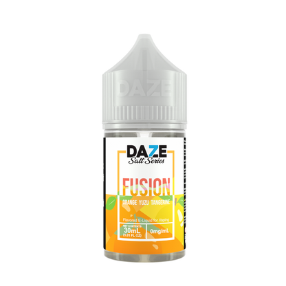 7Daze Fusion Salt Series E-Liquid 30mL (Salt Nic) Orange Yuzu Tangerine