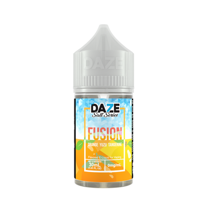 7Daze Fusion Salt Series E-Liquid 30mL (Salt Nic) Orange Yuzu Tangering Iced