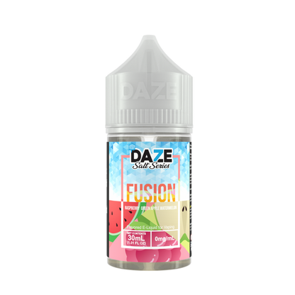 7Daze Fusion Salt Series E-Liquid 30mL (Salt Nic) Raspberry Green Apple Watermelon Iced