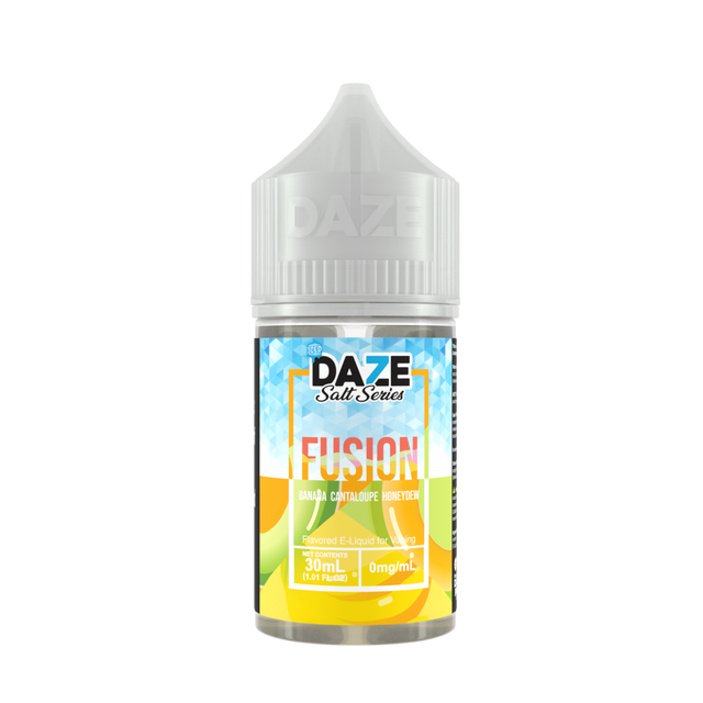 7Daze Fusion Salt Series E-Liquid 30mL (Salt Nic) Banana Cantaloupe Honeydew iced