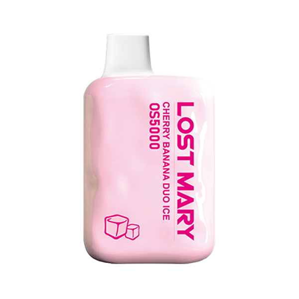 Lost Mary OS5000 Disposable 5000 Puff 10mL 40mg-50mg | MOQ 10 | Cherry Banana Duo Ice