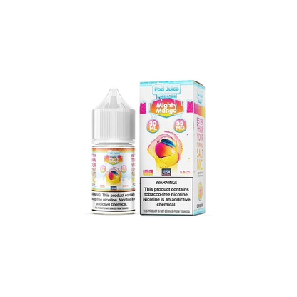 Pod Juice Salt TFN Series E-Liquid 30mL (Salt Nic) Mighty Mango