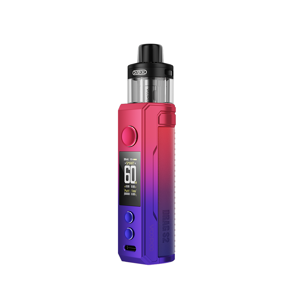 Voopoo Drag S2 60W Kit (Pod System) | Modern Red