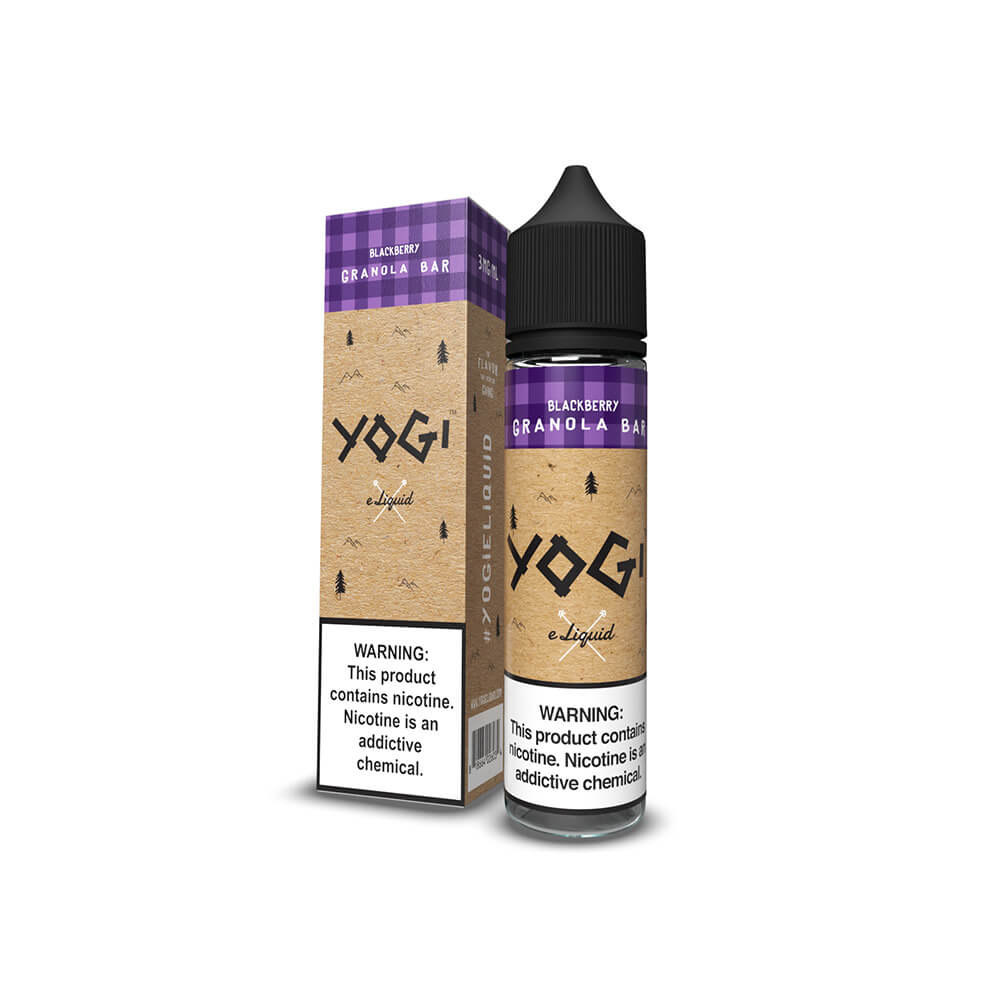 Yogi E-Liquid 60mL | (Original & Farms Series) Blackberry with packaging