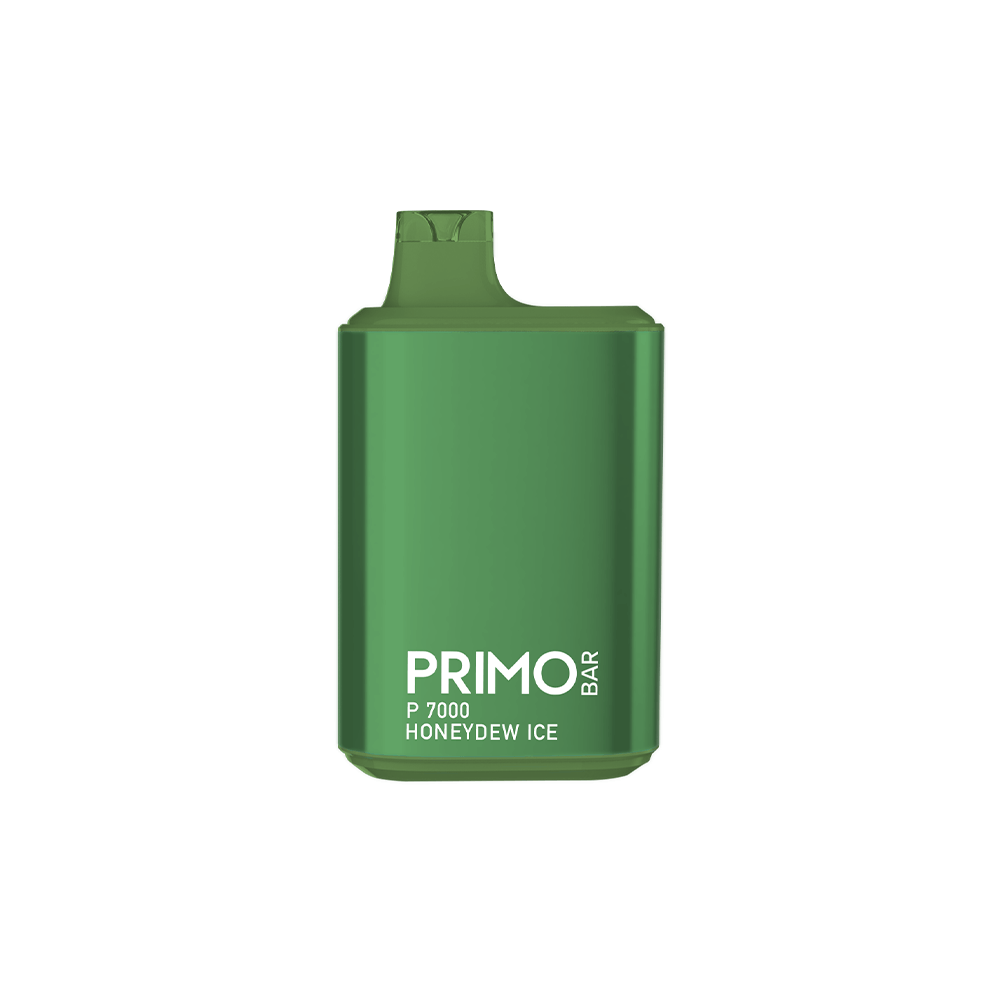 Primo Bar P7000 Disposable 7000 Puffs 14mL 50mg | + 700 Puff Mystery Flavor Disposable | MOQ 10 Honeydew Ice