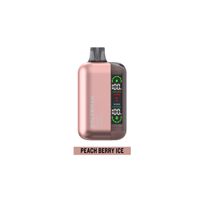 SMOK Space Man Turbo Disposable 15000 Puffs 16mL 50mg | MOQ 5 Peach Berry Ice