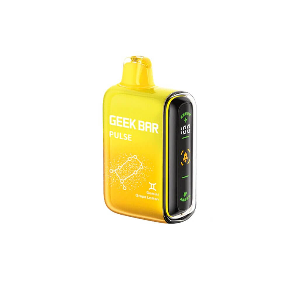 Geek Bar Pulse Disposable 15000 Puffs 16mL 50mg | MOQ 5 Grape Lemon