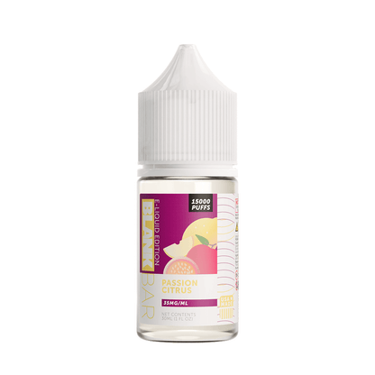 Blank Bar 15000 Puff Salt Series E-Liquid 30mL (Salt Nic) Passion Citrus