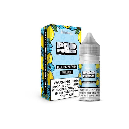  Vapetasia Salt Series E-Liquid 30mL (Salt Nic) Pod Punch Blue Razz Lemon with Packaging